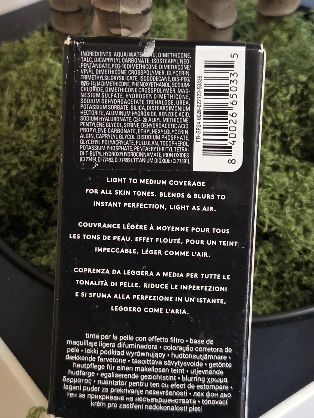 Fenty Beauty Eaze Drop Blurring Skin Tint Shade 7 32mL/1.08oz New